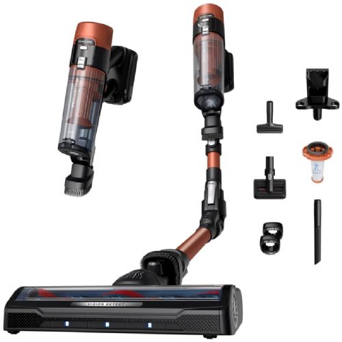 Pokončni sesalnik Rowenta X-Force Flex 10.80 Animal RH7A73E0, 120 AW, 25,2 V baterija, do 60 min delovanja, Flex cev, modre in sive barve