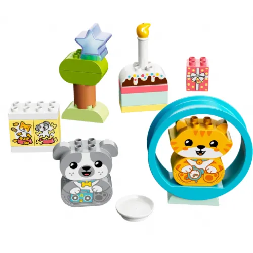 Kocke Lego Duplo®: Moj prvi kužek in mucka z zvoki (10977)