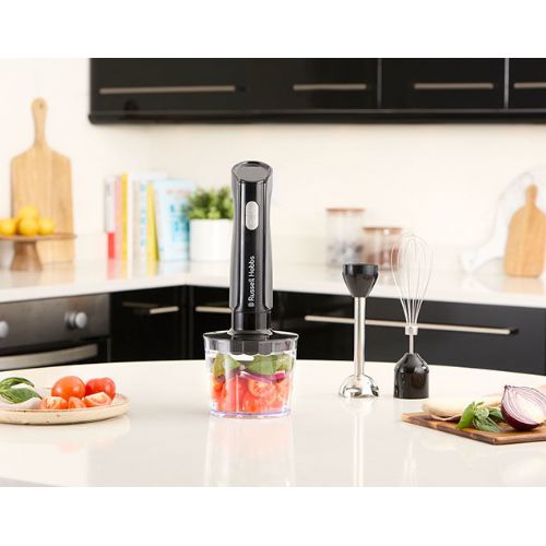 Russell Hobbs Desire Matte Charcoal 3-in-1 Hand Blender/Chopper 27141-56