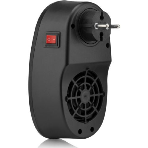 Salente HotHeat mini heater, 500 W, PTC heating element, LED display, black color