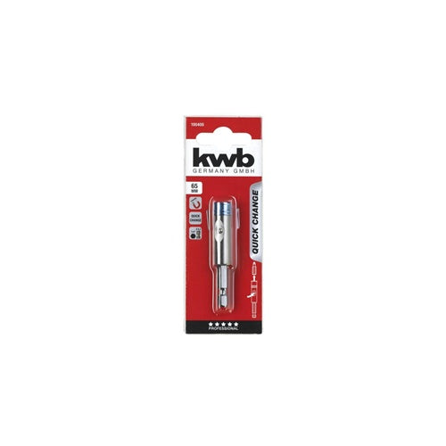 Automatic quick-change bit holder KWB QUICK CHANGE, magnetic (1/4")