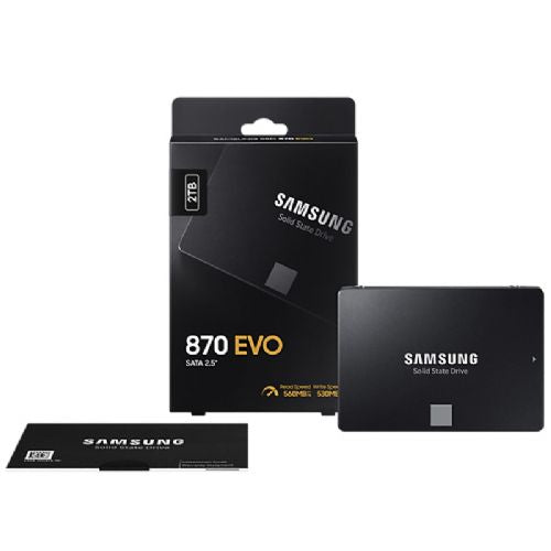 SAMSUNG 870 EVO 2TB 2,5" SATA3 MZ-77E2T0B/EU SSD