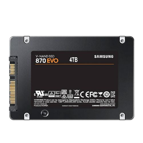 SAMSUNG 870 EVO 4TB 2,5" SATA3 MZ-77E4T0B/EU SSD
