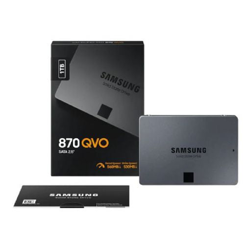 SAMSUNG 870 QVO 1TB 2,5" SATA 3 MLC MZ-77Q1T0BW SSD
