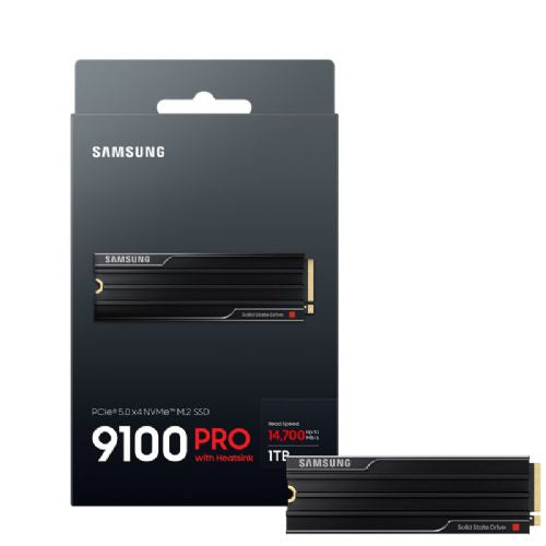 Vgradni ssd disk SAMSUNG 9100 PRO 1TB M.2 PCIe 5.0 NVMe (MZ-VAP1T0CW) s hladilnikom SSD