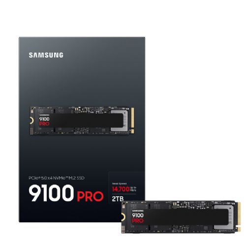 Vgradni ssd disk SAMSUNG 9100 PRO 2TB M.2 PCIe 5.0 NVMe 2.0 (MZ-VAP2T0BW) SSD