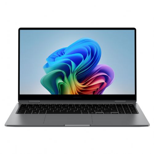 Laptop Samsung Galaxy Book5 360 CU7 258V, 15.6" AMOLED FHD, Intel Core Ultra 7, 32GB RAM, 1TB SSD, DE, touch, W11Home, gray