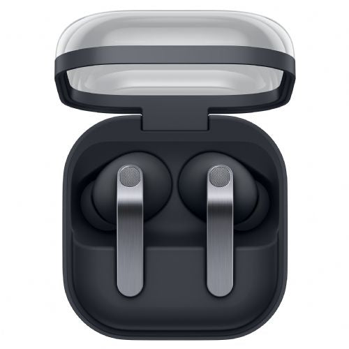 Slušalke Samsung Galaxy Buds4 Pro SM-R640 črne, brezžične, aktivno odpravljanje šumov, 2-sistemski Hi-Fi zvočniki, do 30 ur delovanja