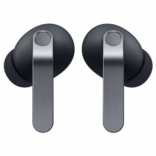 Slušalke Samsung Galaxy Buds4 Pro SM-R640 črne, brezžične, aktivno odpravljanje šumov, 2-sistemski Hi-Fi zvočniki, do 30 ur delovanja