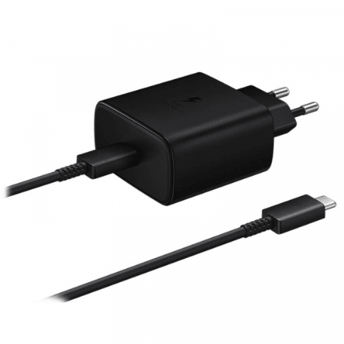 Samsung home charger Super Fast Charge EP-TA845XBE 45W + cable EP-DX510JBE TYPE C black - original (Bulk)