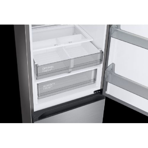 Hladilnik z zamrzovalnikom Samsung RB34C7B5DS9/EF, 344 L, No Frost, Wi-Fi, energijski razred C, srebrna