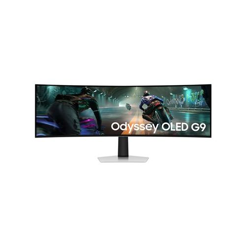 Samsung Odyssey G9 (G91S) Monitor, OLED, 124.46 cm (49"), 5120 x 1440, HDMI, DP, Micro HDMI, USB, 144 Hz, curved (LS49DG910SUXEN)