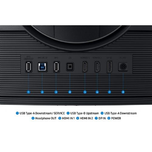 Monitor Samsung Odyssey S40FG750EU, 101,6 cm (40"), 5K WUHD, 180 Hz, 1 ms, VA, ukrivljen 1000R, FreeSync Premium Pro