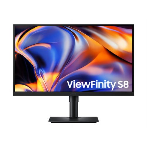 Samsung ViewFinity S8 S80HF LS27H802EFAXEN Monitor, 68.6 cm (27"), 5K, IPS, 60 Hz, USB-C 90 W, black