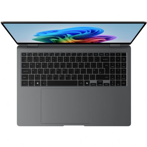 Prenosnik Samsung NP960Q Book5 Pro 360 Intel Ultra 7-256V/16GB/SSD 1TB NVMe/40,6 cm (16") QHD AMOLED Touch/DE/Win11Home, siva