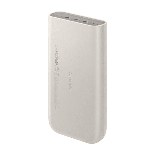 Samsung powerbank portable battery EB-P4520XUE 3x USB-C 45W 20000mAh Beige