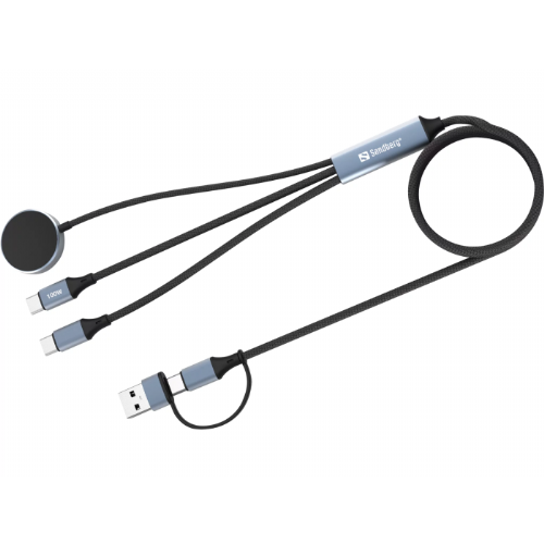 Sandberg 3in1 100W travel charging cable