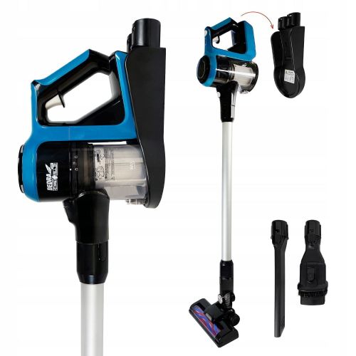 Dedra LED 18 V cordless brushless HEPA upright vacuum cleaner