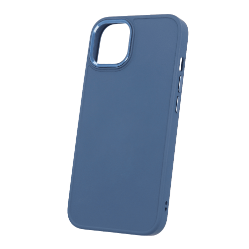 Satin silicone case for Samsung Galaxy S23 Plus 5G - blue