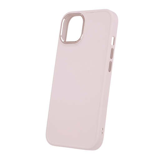 Satin silicone case for Xiaomi Redmi 10C - pink