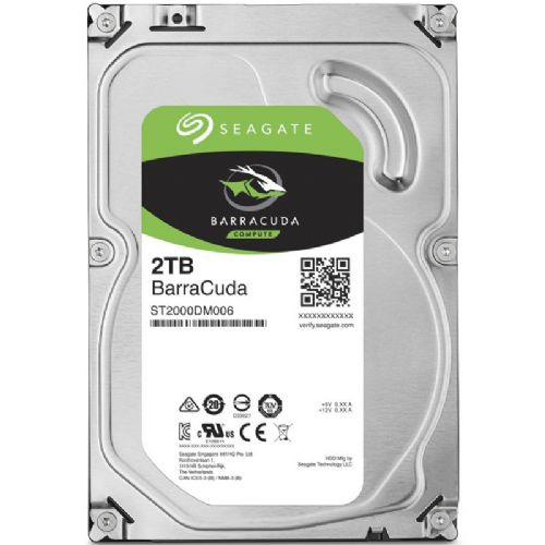 Vgradni HDD disk Seagate BarraCuda, 2 TB, 3,5", SATA3, 256 MB, 7200 obr./min (ST2000DM008)