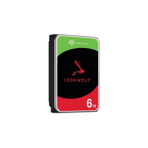 SEAGATE IronWolf NAS trdi disk 6 TB, 5400 rpm, SATA 6 Gb/s, 256 MB predpomnilnik, 3,5"