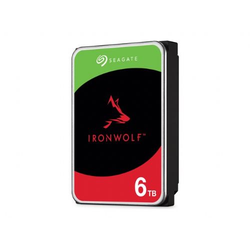 SEAGATE IronWolf NAS trdi disk 6 TB, 5400 rpm, SATA 6 Gb/s, 256 MB predpomnilnik, 3,5"
