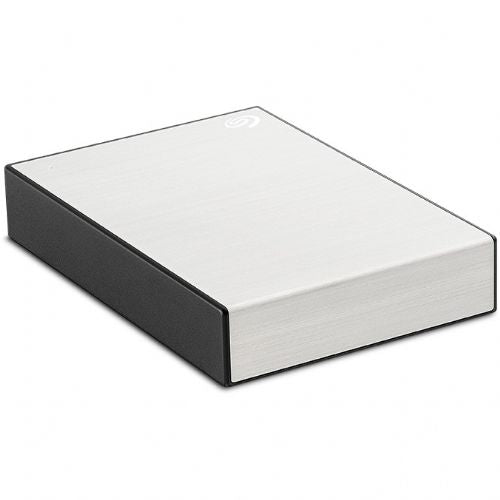 Zunanji trdi disk SEAGATE One Touch 1TB z zaščito z geslom v srebrni barvi