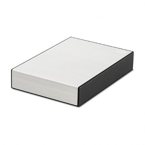 Zunanji trdi disk SEAGATE One Touch 2TB z zaščito z geslom v srebrni barvi