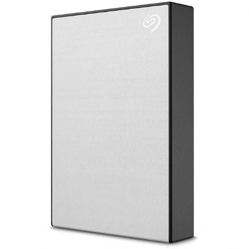 Zunanji trdi disk SEAGATE One Touch 5 TB z zaščito z geslom v srebrni barvi