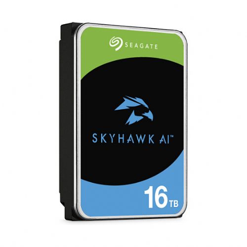 Vgradni HDD SEAGATE AI Skyhawk 16TB HDD SATA 6Gb/s 512MB predpomnilnika 3,5-palčni CMR Helij