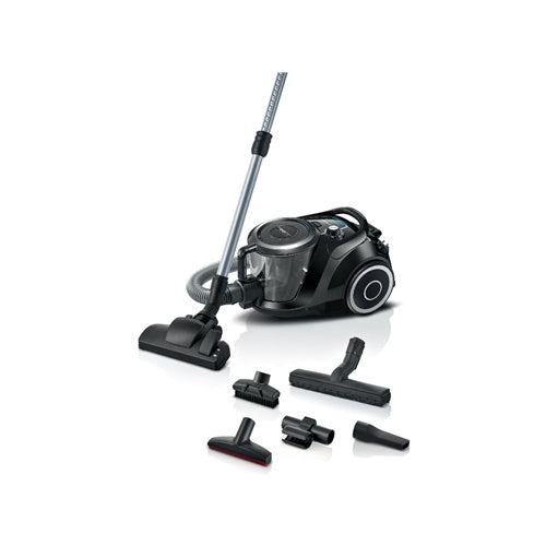 Sesalnik s posodo Bosch Serie 6 BGC41XSIL, črn