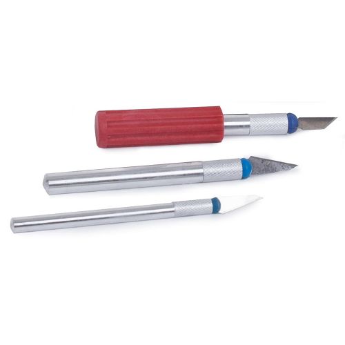 Set of 12 scalpel modeling knives + box
