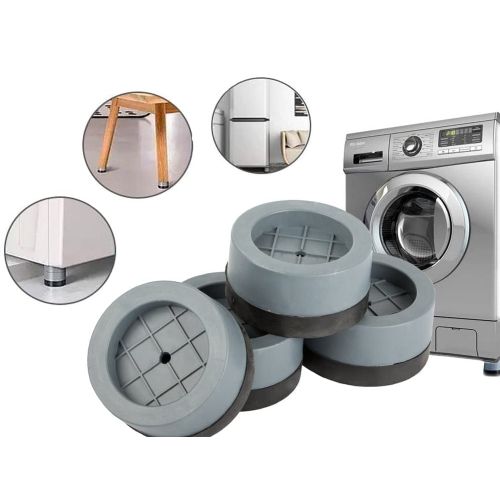 Set of 4 rubber anti-vibration feet for washing machine and other white goods 187vr-4