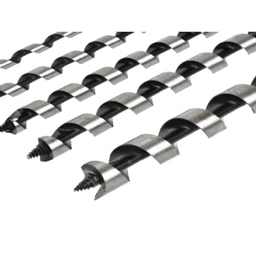 Set of 6 snake drill bits 6-18mm for wood 460mm