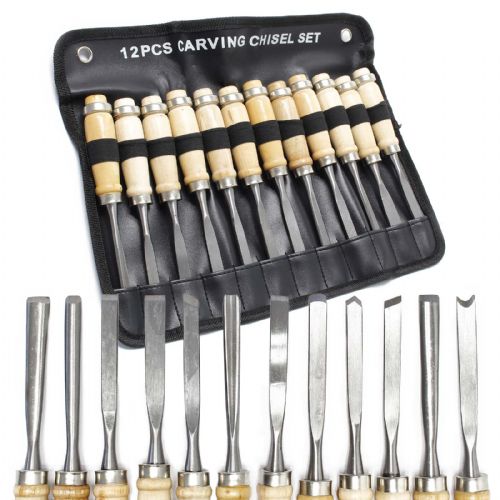 Carving chisel set 12 pieces