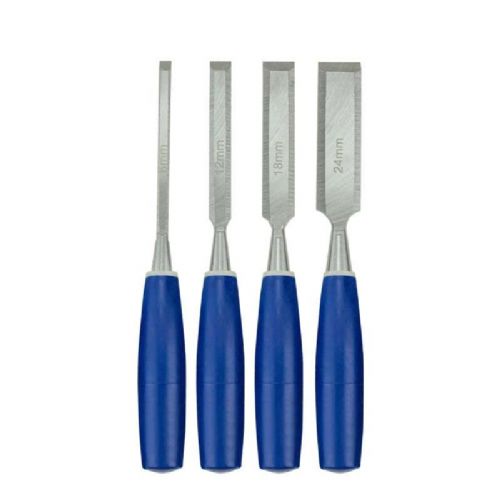 Set of carpentry PVC chisels for carving 4-piece set 6-24mm