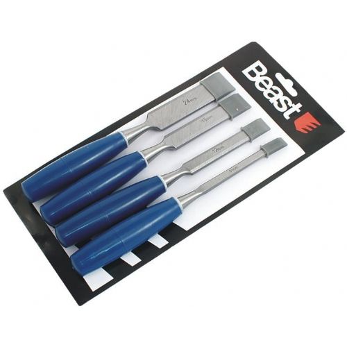 Set of carpentry PVC chisels for carving 4-piece set 6-24mm