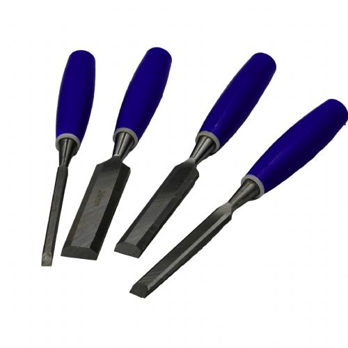Set of carpentry PVC chisels for carving 4-piece set 6-24mm