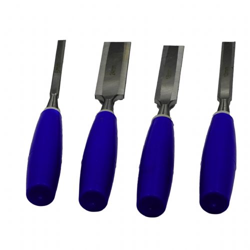 Set of carpentry PVC chisels for carving 4-piece set 6-24mm