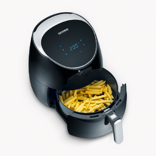 Air fryer Severin FR 2445 XXL, 5L, 8 programs, LED display, 2000 W, ceramic coating