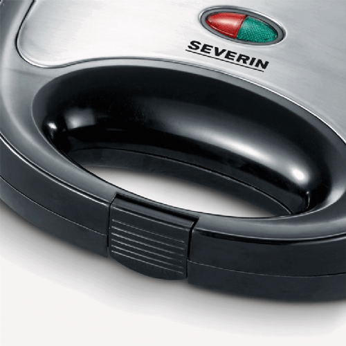 Severin SA 2969 toaster for delicious sandwiches and paninis made of stainless steel