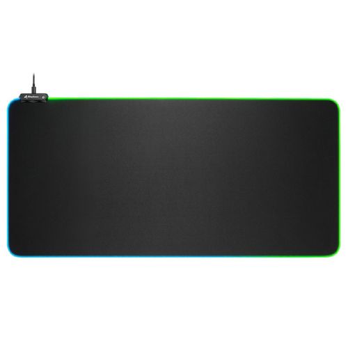 SHARKOON 1337 RGB V2 900 črna mat podloga za miško in tipkovnico