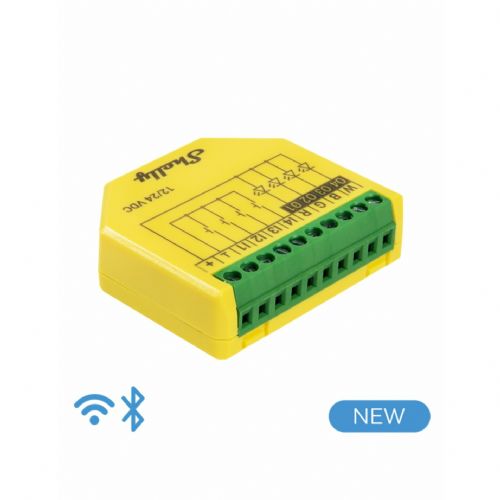 Shelly Relay "Plus RGBW PM" WLAN Bluetooth LED krmilnik za podometno montažo