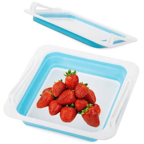 Silicone Foldable Pull-out Shelf for Refrigerator