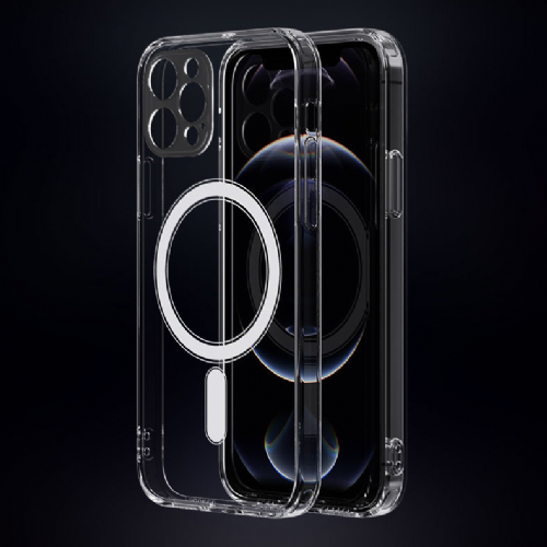 ANTISHOCK MagSafe Silicone Case for iPhone 17 Air - Transparent