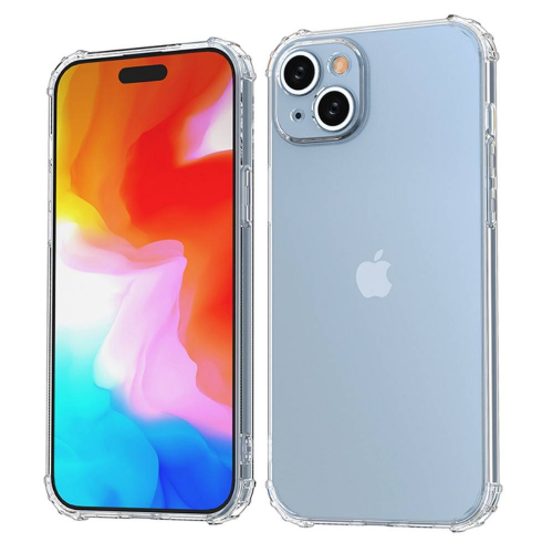 ANTISHOCK Silicone Case for iPhone 15 Plus - Transparent