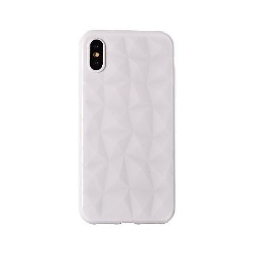 DIAMOND silicone case for Samsung Galaxy J4 Plus (2018) J415 - white