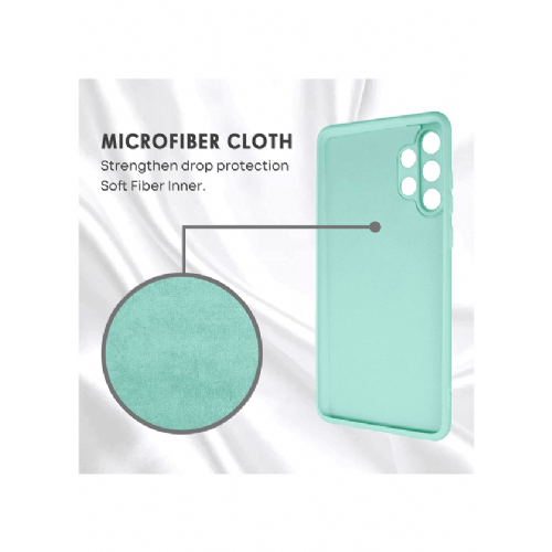 Liquid Ring Silicone Case for Samsung Galaxy A33 5G A336 - mint
