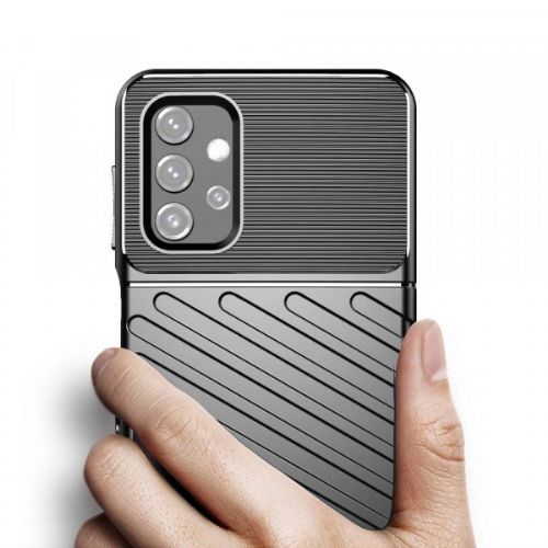 Thunder Armor Silicone Case for Samsung Galaxy A32 A326 5G - Black